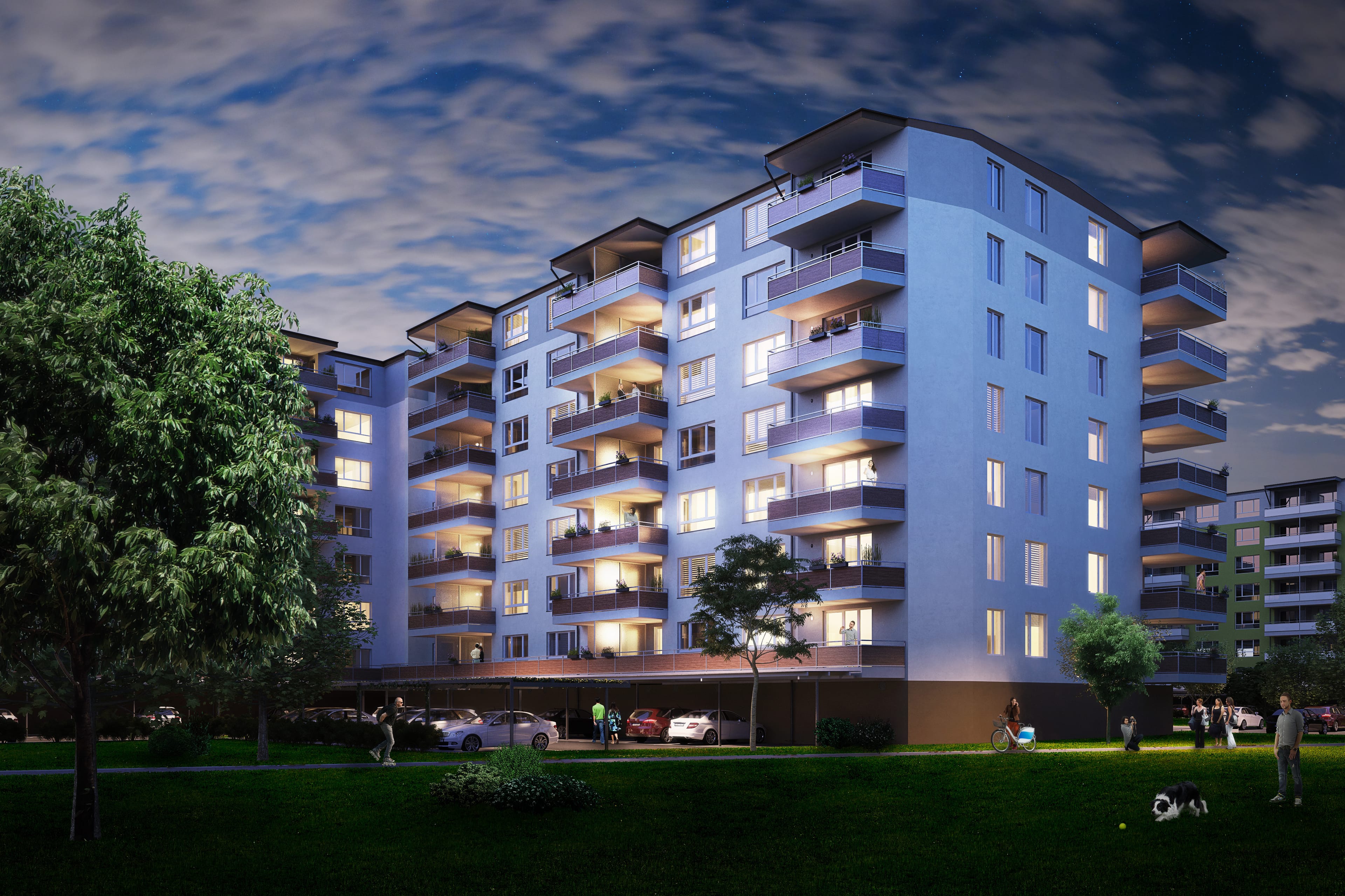 Vizualizace Jánského B1,2 - stafos_Janskeho_B2_noc_0001_d1